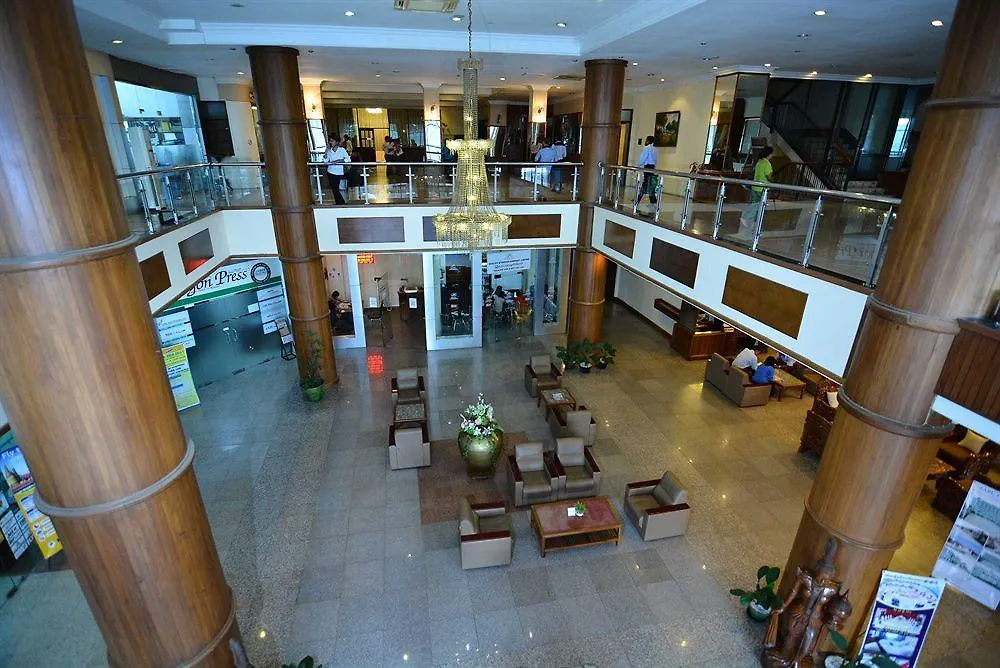 ***  Asia Plaza Hotel Rangoon Myanmar